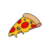 Piece of pizza