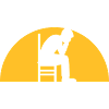 Sun depression man