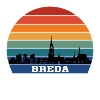 Breda Skyline Silhouette Souvenir Netherlands Flag