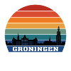 Groningen Skyline Silhouette Souvenir Netherlands