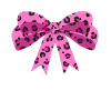 Pink Leopard Bow Tie Women Bow Tie Gift