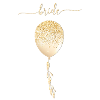 Team Bride balloon customizable