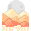 Surf sur le sable