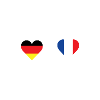 Germany France friendship heartbeat
