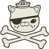 Pirate Funny Graphic