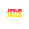 Jesus in three colours