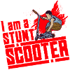 Scooter stunt kick scooter