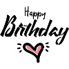 Blush Heart Silhouette