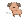 Widder Aries Cartoon Niedliche Sternzeichen