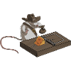 Indiana Jones Mousetrap Cheese Archeology