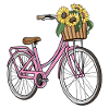 Women's Bicycle Sunflower