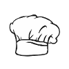 Bonnet cuisinier cadeau