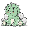 Dinosaur Triceratops