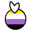 Non-binary lgbtq love is love