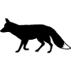 Fuchs-Silhouette