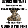 Je suis militaire