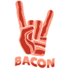 Bacon Rock Music Rebel Frukostgrill