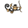 Jungle Affe Willkommensdesign