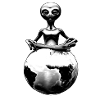 alien on the earth