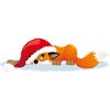 Christmas fox