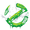 Ghostbusters Slime Logo