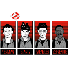 Ghostbusters Characters 1984