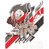 Ghostbusters Fighting Marshmallow Man
