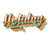 Holiday retro