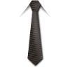 Tie brown