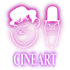 Dick und Doof Neon