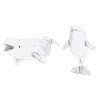 Two beluga whales
