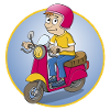 Der Rollerfahrer - Version1