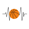 basketball heart