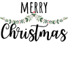 MERRY CHRISTMAS Mistletoe Christmas Gift