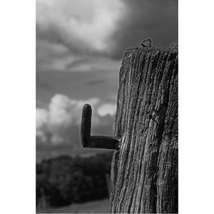 Wooden post