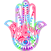Hamsa hand of Fatima