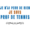 prof de tennis