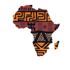 Africa Map Pattern