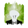 light bulb man