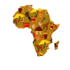 Africa map safari