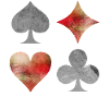 Playing cards cards deck of cards symbols gift
