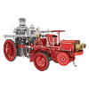 Retro fire engine, fire department