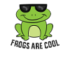 Frösche Sind Cool Süßer Frosch