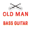 Basgitaar bassist gitarist muzikant oude man