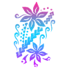 Samoa Flower Polynesian Tribal Tattoo Gift Idea