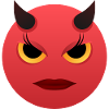 Halloween she-devil emoji