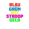 stroop Test bunt