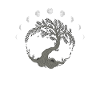 World Ash Yggdrasil Tree of Life Moon Sign