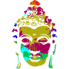 Buddha meditation Ying Yang