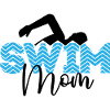 Nager maman mère d'un nageur